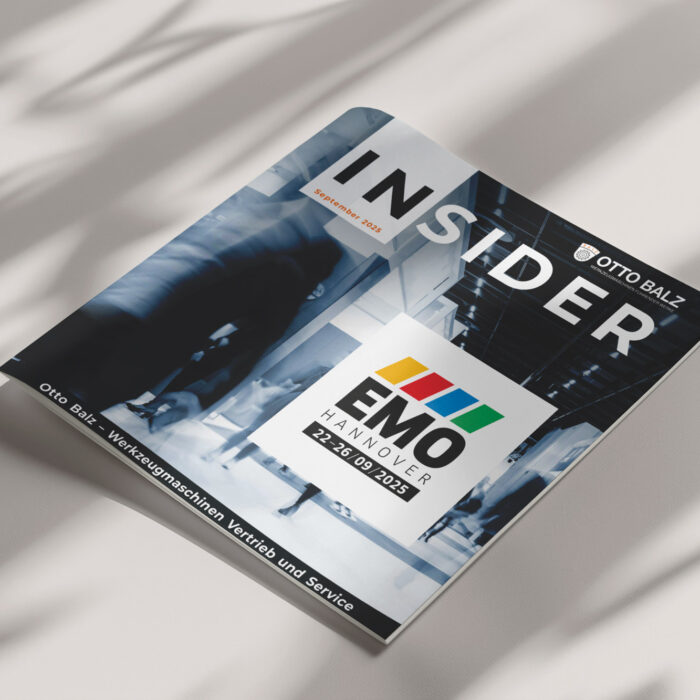 Unsere Highlights als Download: Unser INSIDER zur EMO 2025 in Hannover